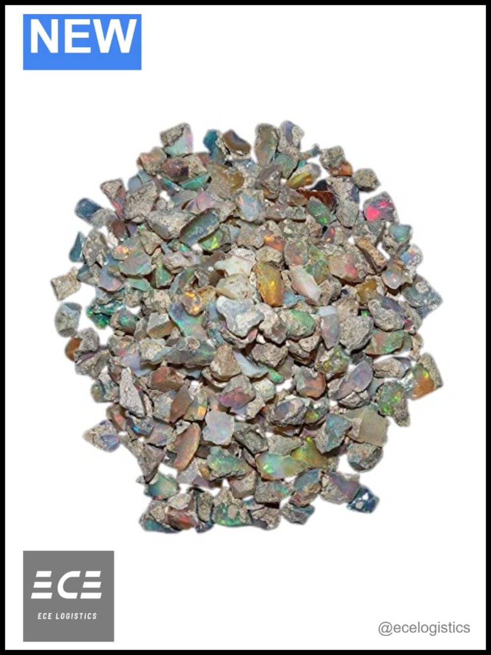 Natural Raw Ethiopian Opal Gemstones 100ct Rough Stones for Jewelry Making